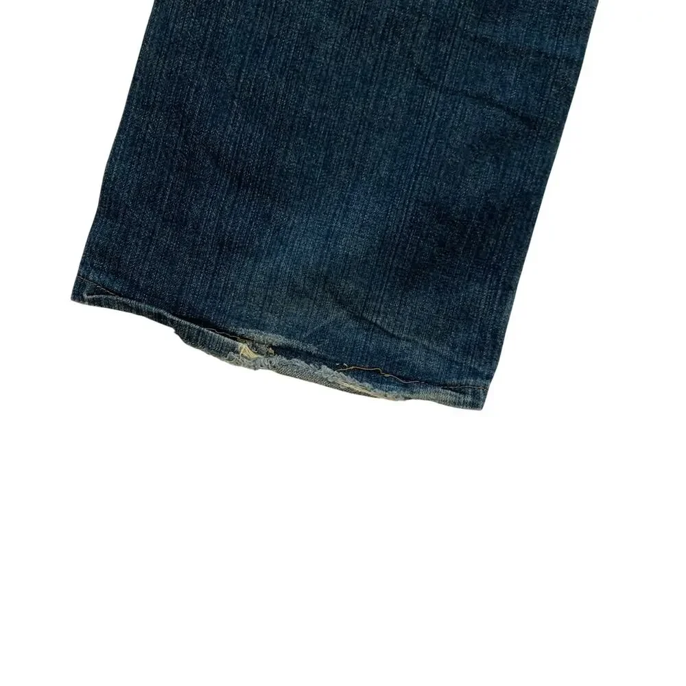 Vtg Diesel Industry Denim Y2K Mens 38x29 Made in Italy Cotton Straight Leg Jeans